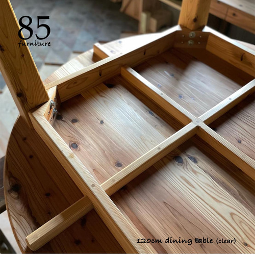 120cm 円形木製　ダイニングテーブル 円形木製ダイニングテーブル 木製ダイニングテーブル 木製テーブル ZX