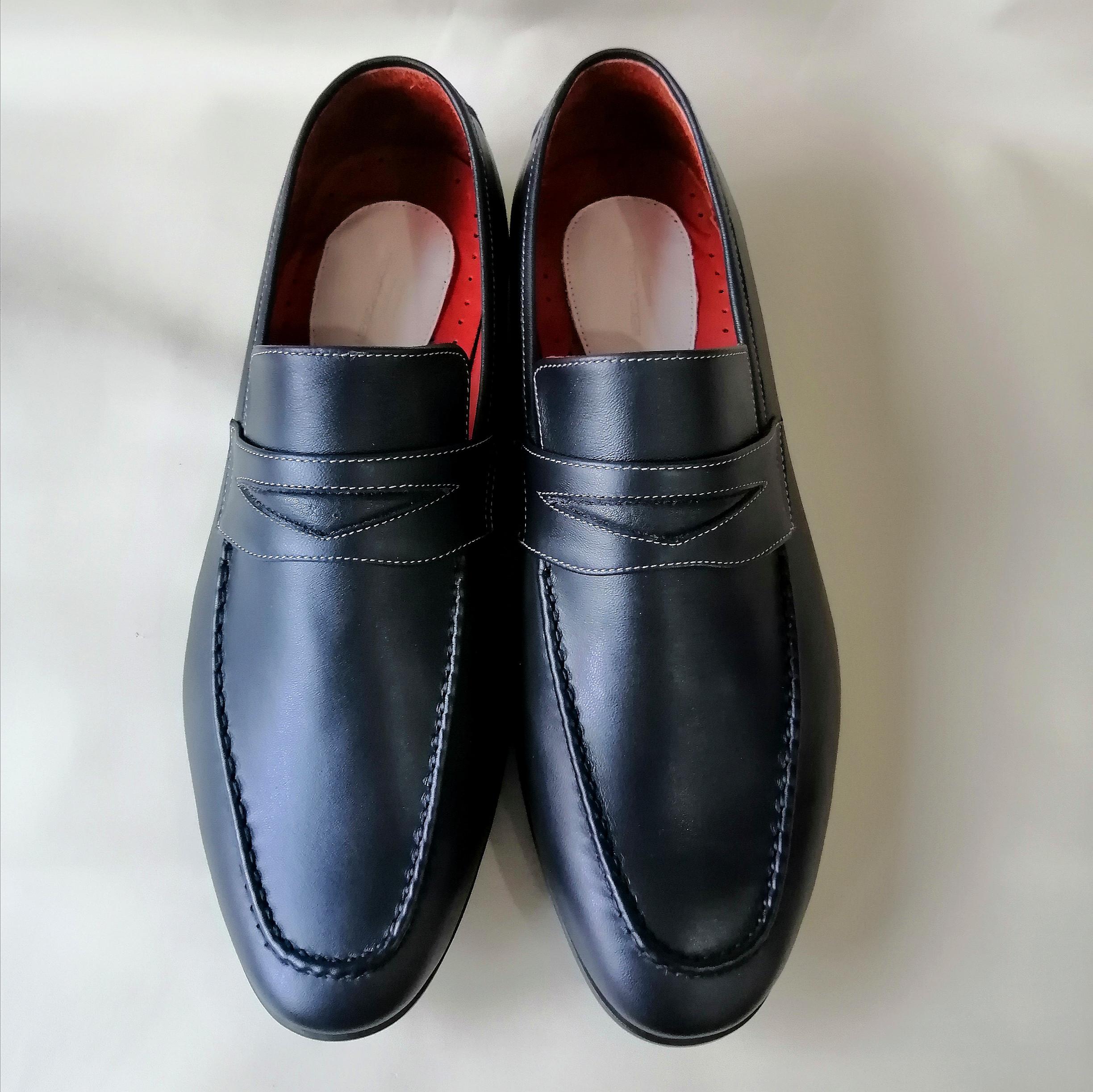 ◆[ラグジュアリーレザー][完全受注生産モデル] 熟練職人が選んだ上級レザー　定番コインローファー