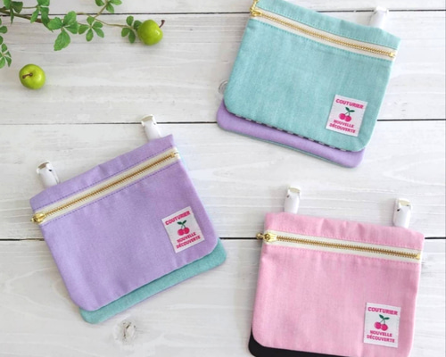 ズボラさんの移動ポケット風ハンカチ専用☆レンケツ型ポケットティッシュカバー ズボラさんの移動ポケット風ハンカチ♪3枚目から390円☆便利