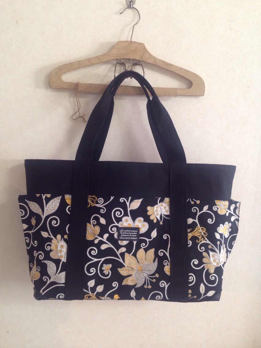 持ち込み生地ベラブラッドリーなど、お気に入りテキスタイルの大容量6ポケット系ちゃん様専用