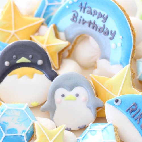 仲良しペンギン♡クッキー