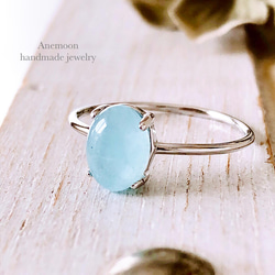 1/31 限定お値下げMARIHAオーガニックジェムリング アクアマリン#13 047708-1-3.jpg