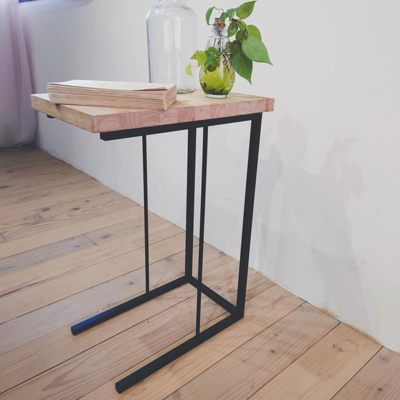 wood×iron サイドテーブル 楽天市場】【とっておき価格】公式 shesay WOOD＆IRON サイド