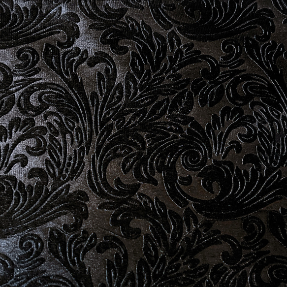 ジャガード　半幅帯　（ベージュorブラック）　浴衣　着物　和装　ベロアジャガード 4枚目の画像