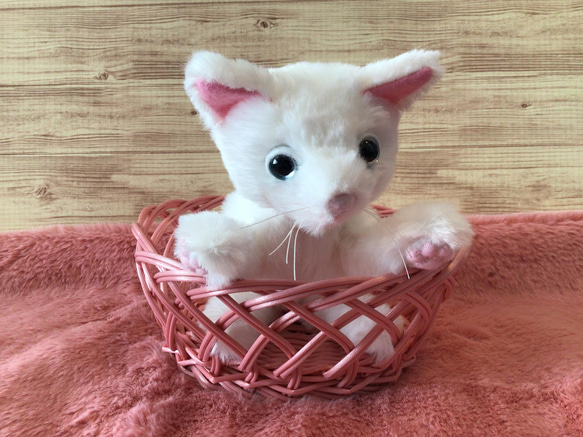 作家ぬいぐるみ　猫　赤ちゃん猫 作家ぬいぐるみ 猫 赤ちゃん猫 - メルカリ