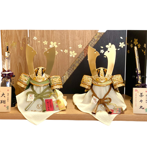 五月人形】【コンパクト】【端午の節句】【平台飾り】松刀(しょうとう