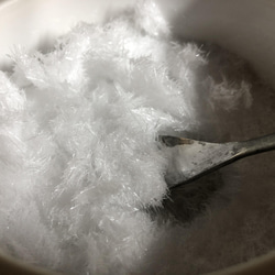 レジン用「雪のもと」20g (ハンドメイド資材) 5枚目の画像