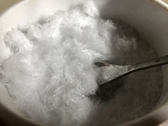 レジン用「雪のもと」20g (ハンドメイド資材) 5枚目の画像