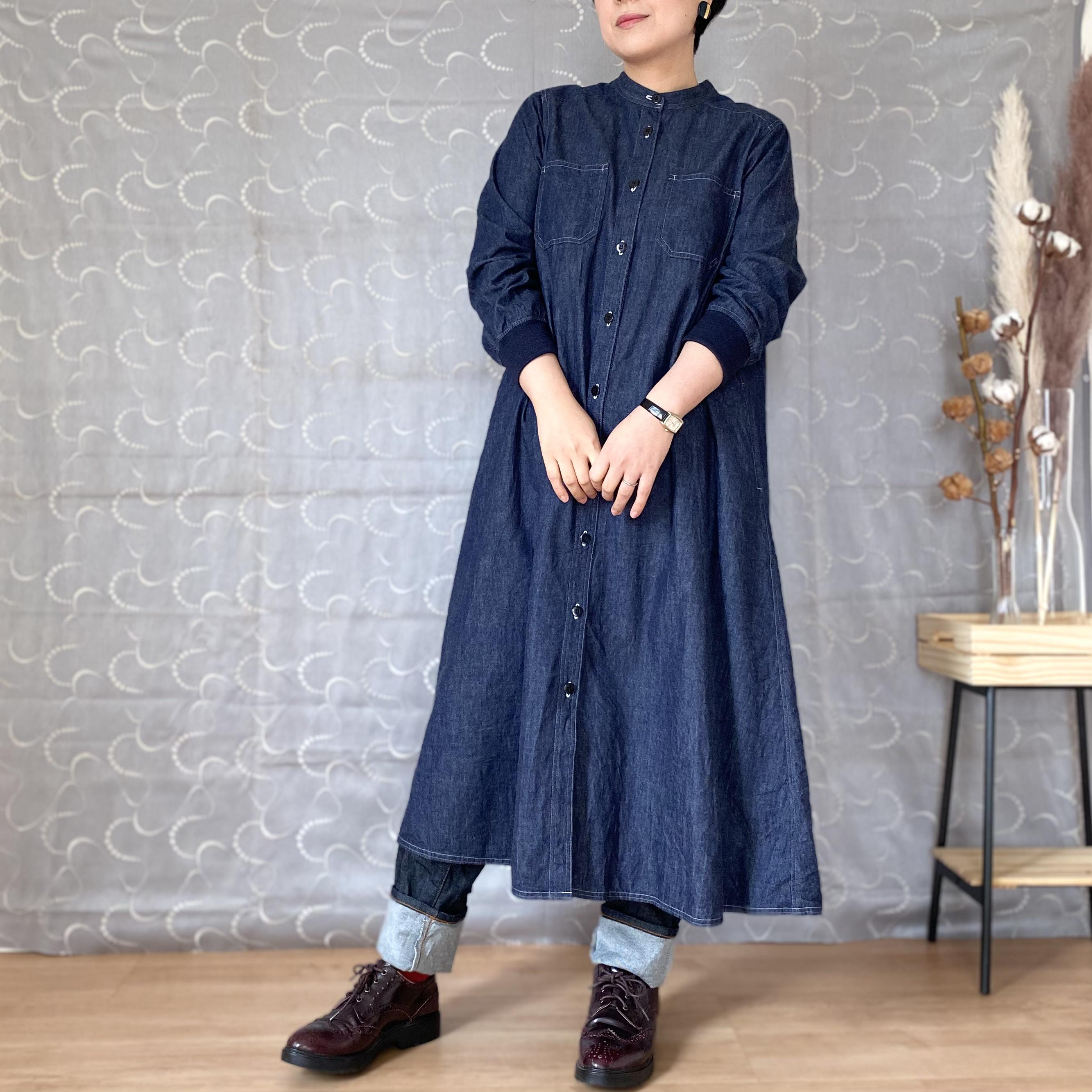 ❤️New❤️50 vintage ヴィンテージ レトロ 柄 シャツワンピース