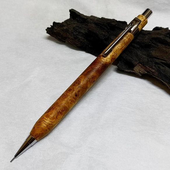 pilot レグノ シャープペンシル0.5mm 花梨瘤/紅白 筆記具
