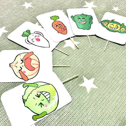 王道のやさいのうた♪カードシアター カードシアター やさいのうた ペープサート 野菜 | かまぼこ保育教材