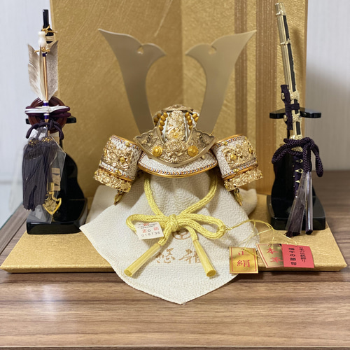 五月人形】【コンパクト】【端午の節句】【平台飾り】楓（かえで）4号