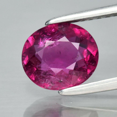ソ付◇高品質 非加熱 ルビー 0.521ct ルース ビビッドレッド 天然石