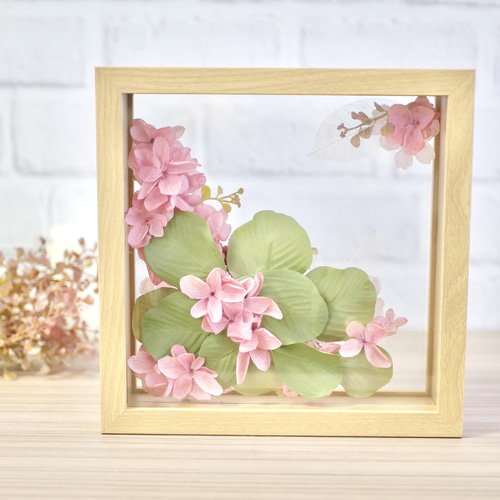 水面に浮かぶ桜✳︎フレームアレンジメント 大 アートフラワー nozomi