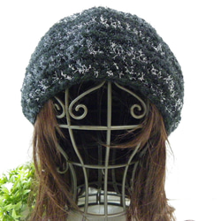手編みのほわほわベレー帽♡　 5枚目の画像