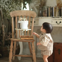 ベビーフォーマルウェア❤️通年着れる❤︎ベビーセットアップ　ギフト　プレゼント❤︎ブラック 6枚目の画像