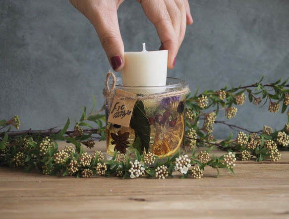 《数量限定》ミモザキャンドル・オーガニックアロマ・再販 10枚目の画像