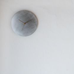壁掛け時計−タイプ2/ステンレス　minimal clock <DISK-type2> / stainles 9枚目の画像