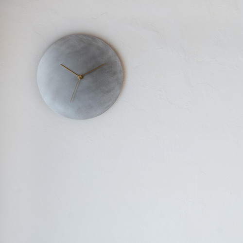 壁掛け時計−タイプ2/ステンレス minimal clock <DISK-type2