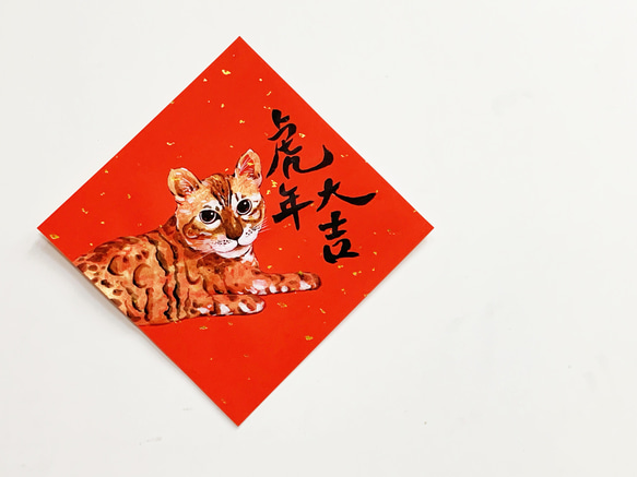 Good luck in year of the tiger-Customized spring couplet 3枚目の画像