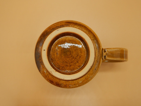 飴釉コーヒーカップ(三島ソーサー) 7枚目の画像