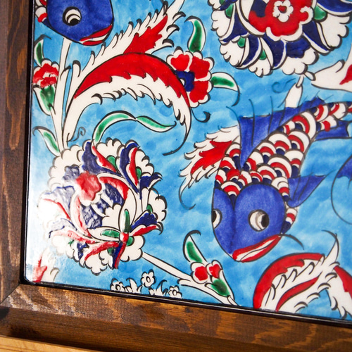 アンティーク絵画（タイル陶器製）【配送日条件あり】 アンティーク絵画（タイル陶器製）【配送日条件あり】