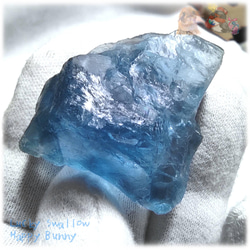 ◇ 秘蔵品 宝石質 特殊希少カラー ブルーフローライト 欠片 結晶