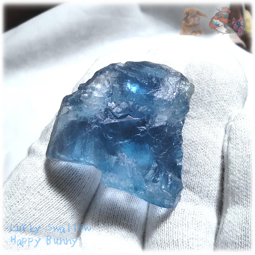 やま様　お纏め　フローライト2本 ◇ 秘蔵品 宝石質 特殊希少カラー ブルーフローライト 欠片 結晶