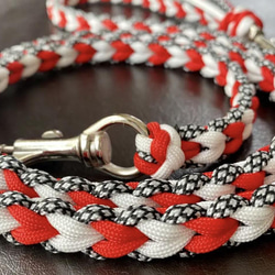 パラコード カフェリード☆クリスマスカラー(ノエル) リード・首輪