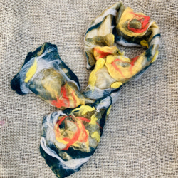 Mum羊毛氈手創作品--花花飾界圍巾/衣飾 第5張的照片