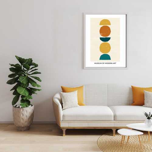 レトロモダンなポスター / i0398 / インテリアポスター 写真