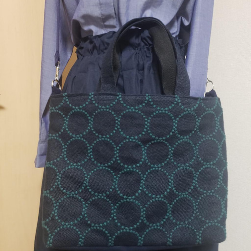 タンバリン 】 ミナペルホネン トートバッグ ショルダーバッグ 斜  