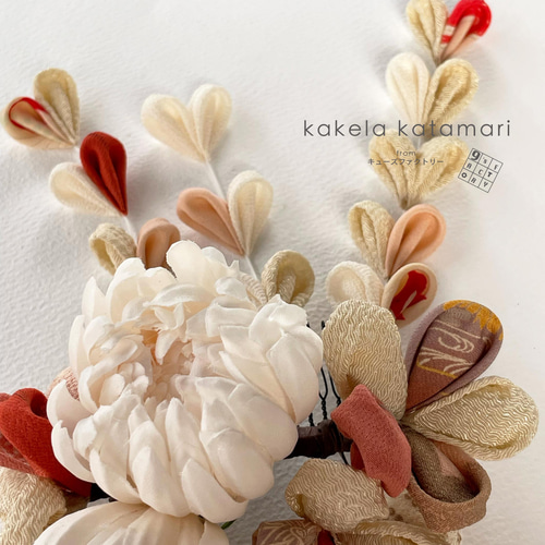 コトコト。配色パターンご確認画像。つまみ細工 髪飾り 滑り止め コトコト様 専用。配色パターンご確認画像。つまみ細工 髪飾り 滑り止め