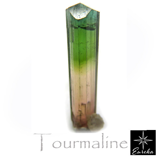 【Xmasクーポン 10％OFF】トルマリン バイカラートルマリン 結晶 原石 トリカラー 天然石 trg252