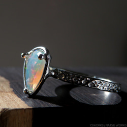 オパール リング / Ethiopian Opal Ring rc2 4枚目の画像