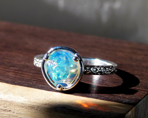 オパール リング / Ethiopian Opal Ring rc5 指輪・リング NATSU WORKS