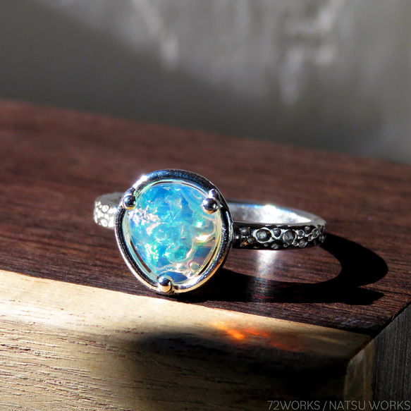 オパール リング オパール リング / Ethiopian Opal Ring rc5 指輪・リング NATSU WORKS