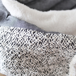 冬季半價促銷 ◆ 大理石紋粗花呢和蓬鬆的圍巾<snood003> 第10張的照片