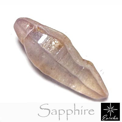 【Xmasクーポン 10％OFF】サファイア 原石 ピンクサファイア 非加熱 結晶  コランダム 天然石 trg389