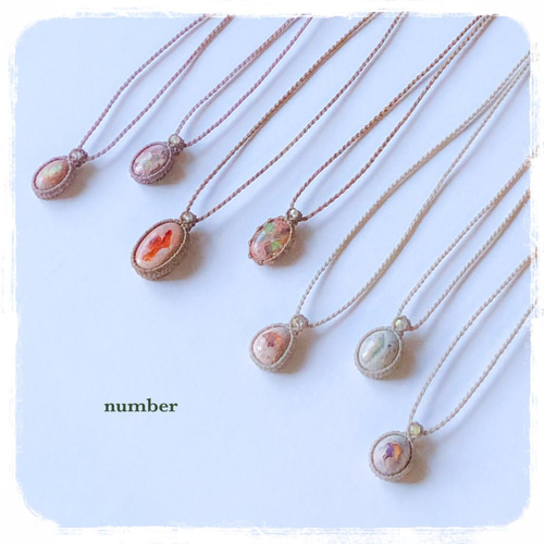 カンテラオパールチョーカーマクラメネックレス✧synchronicity ✡。 カンテラオパールチョーカーマクラメネックレス✧synchronicity ✡。