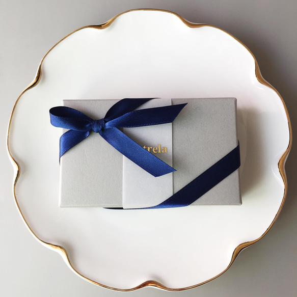 ハレの日に✴︎ビジュー×パールのビーズ刺繍のブローチ&ピアス/イヤリングのセット 7枚目の画像