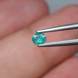 天然石 グランディディエライト ルース 0.14ct マダガスカル／アフリカ産 非加熱　華奢で可愛らしい小粒感！ 9枚目の画像