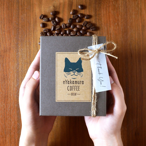 ☆雑誌LDK掲載商品☆猫のコーヒーギフトBOX(ドリップバッグ5袋入り