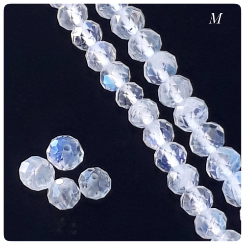 高品質　レインボームーンストーン　ブレスレット　ボタンカット 楽天市場】【再入荷】レインボー ムーンストーン ブレスレット（ボタン