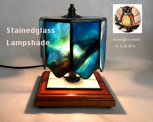 交換無料！ 中古品】グラスルーツ ステンドグラスシェード