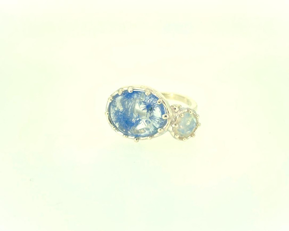 &lt;Ci-Pu&gt; 石英和 W 拉長石貓環中的矽鎂石 第9張的照片