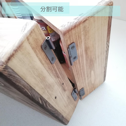 2way スパイスボックス  (FINE)　ナチュラル　木製　キャンプ　キッチン 調味料 ラック 5枚目の画像