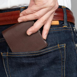 小さく薄い財布　dritto2　コンパクトな二つ折り財布 20枚目の画像