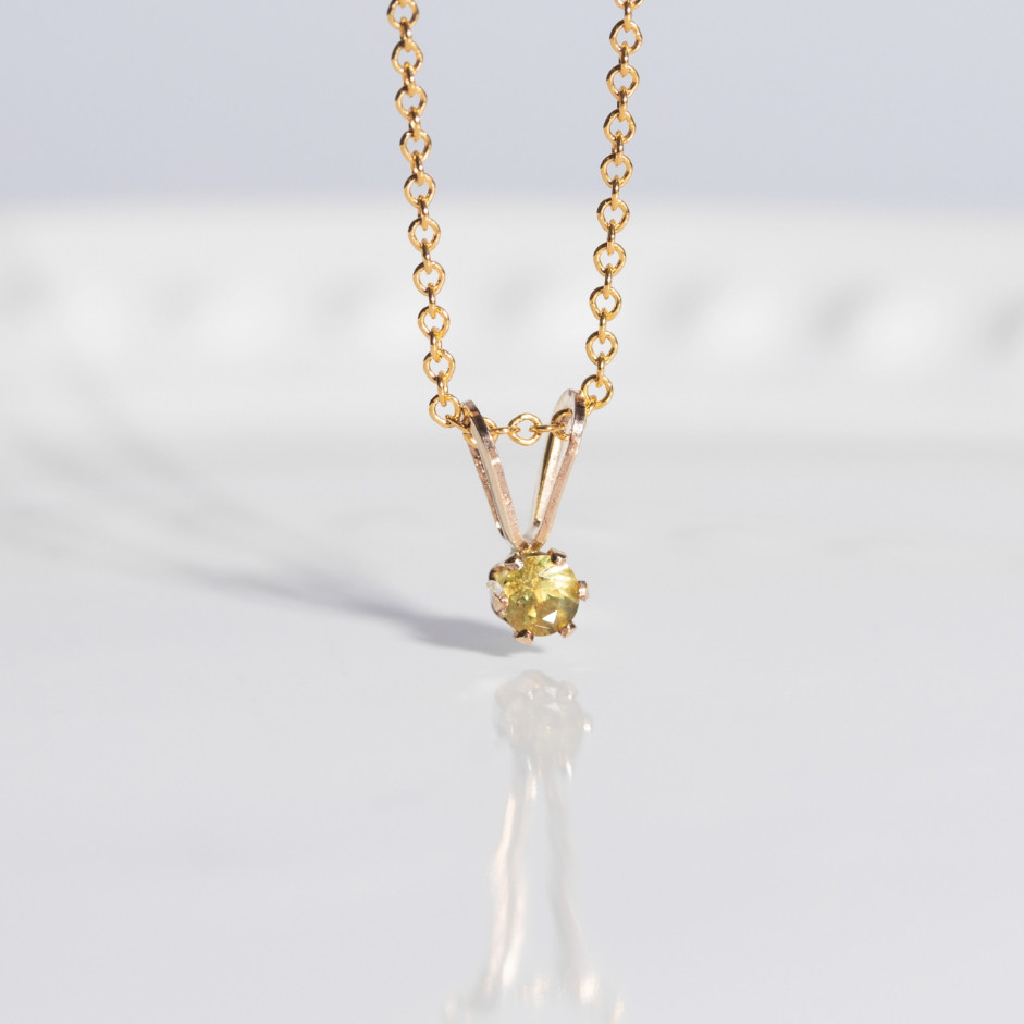 【再販◇希少】デマントイドガーネットネックレス【14kgf】金属アレルギー対応◇1月誕生石◇天然石◇ギフト