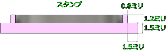 バレンタイン用ハートと桜のクッキー型【Sサイズ】 9枚目の画像